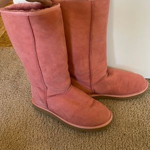 Pink Tall Ugg Boots